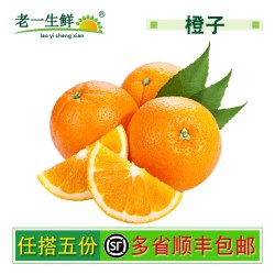 老一生鲜 新鲜橙子 橙 500g橙子