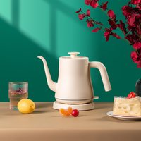 maxwin 长嘴电热水壶家用泡茶专用烧水壶手冲咖啡壶开水304不锈钢