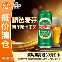 青岛啤酒 经典10度啤酒 500ml