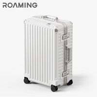 移动端：ROAMING 新款行李箱ins网红铝框万向轮旅行箱登机箱20寸皮箱子24男 女