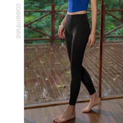 卡益 瑜伽服瑜伽裤女高腰提臀专业高端时尚外穿薄款九分运动裤