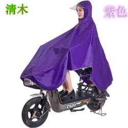 双人雨衣亲子2人电动摩托电瓶车男女新款加大长款全身防暴雨雨披