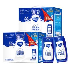 蒙牛 8月2提蒙牛纯甄经典原味酸奶200g×10包整箱囤货中秋送礼