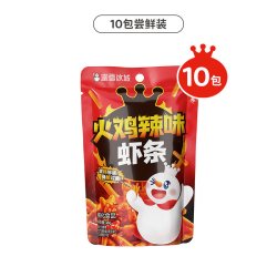 蜜雪冰城 火鸡辣味虾条 膨化食品