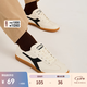 diadora 男女懒人鞋一脚蹬帆布休闲鞋Saunter slipon 米/黑N7779偏小，建议大半码 36