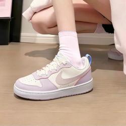 NIKE COURT 大童女鞋秋季款舒适百搭运动鞋低帮板鞋女