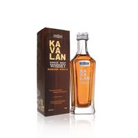 噶玛兰 KAVALAN 噶玛兰 经典独奏单一麦芽威士忌进口洋酒 50ml 经典1号 #值酒发现官#
