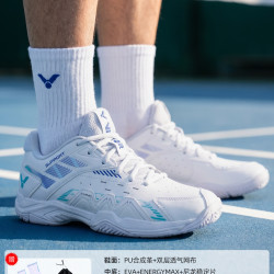 VICTOR 胜利羽毛球鞋P8500CLS减震抗扭男女款透气宽楦正品