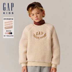 Gap 仿羊羔绒抓绒卫衣