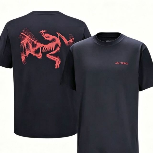 ARC'TERYX KRAGG SL COTTON BLURRED BIRD CREW SS棉X9538男