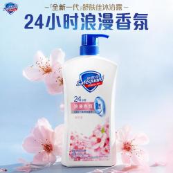 舒肤佳 健康净护沐浴露保湿滋润持久留香男女纯白柠檬家庭装大容量1kg