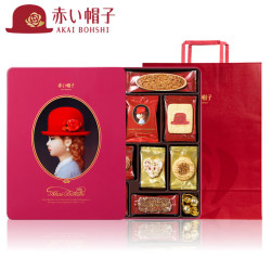 AKAI BOHSHI 曲奇饼干 31枚 266.5g 休闲食品零食
