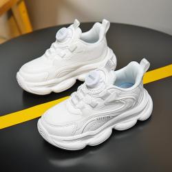 ABCKIDS 男童运动鞋春秋透气网面鞋百搭儿童篮球鞋女童跑步鞋