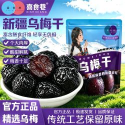 喜食巷 天山大乌梅干特产李梅果脯休闲老人孩子小零食蜜饯酸梅