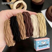 百亿补贴：马骑顿 MINI黑色高弹力发绳高马尾扎头发头绳儿童皮筋百搭高级感发圈
