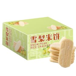 雪梨米饼磨牙棒温和易消化儿童营养健康零食饼干便携