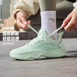 安踏 牛奶糖跳绳鞋丨综训鞋女软底回弹轻便减震减震耐磨休闲训练运动鞋