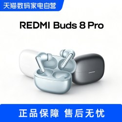 小米 REDMI Buds 8 Pro Type-C接口 薄雾蓝 真无线耳机