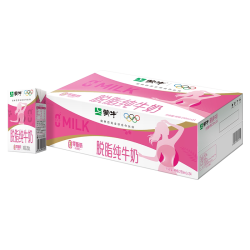 蒙牛 3.2g蛋白质 脱脂纯牛奶