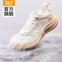 361° 女鞋运动鞋2026夏季新款网面透气减震跑步鞋软底超轻跑鞋舒适