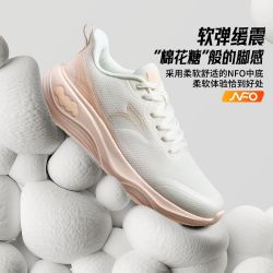 361° 女款网面透气软底减震跑鞋