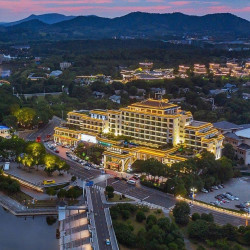 天目湖宾馆2晚+双人正餐1份+儿童乐园+恒温泳池