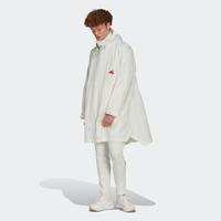 限尺码：adidas 春秋季男子中长款简约舒适耐磨运动休闲宽松连帽夹克外套