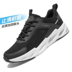 骆驼 男鞋夏日常休闲旅游鞋透气网鞋男减震运动慢跑鞋男款徒步鞋