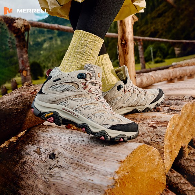 MERRELL MOAB3中高帮登山鞋男女防水防滑户外专业运动徒步鞋