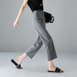 索菲丝尔 西直筒裤女2026夏季薄款显瘦休闲八分裤西裤女