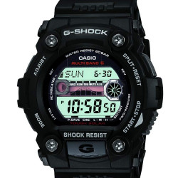 CASIO G-SHOCK系列 50毫米太阳能电波腕表 GW-7900-1