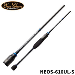 可视眸 日本直邮EVERGREEN 小型路亚竿 海神咸感 Neo NEOS-610UL-S