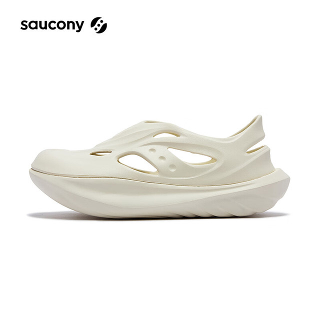 saucony cradle yat 男女款户外缓震洞洞凉拖鞋