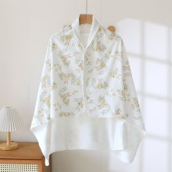 婧麒 JQ婧麒纯棉坐月子披肩哺乳巾护肩坎肩孕妇产后喂奶空调房保暖肩膀