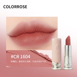 Color Rose colorrose浮雕口红显白高级纯欲正品防水小众品牌新款哑光滋润