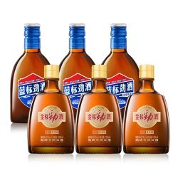 劲牌 蓝标劲酒 36%vol 125ml*3瓶+金标劲酒 40%vol 100ml*3瓶