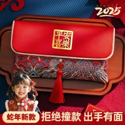 新款布艺红包2026马年高档刺绣国潮万元利是封压岁过年春节中国风