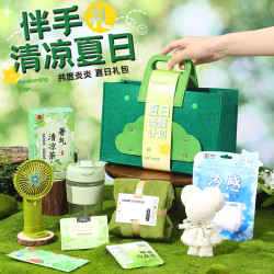 夏日员工公司福利企业团购清凉套装端午伴手礼乔迁实用定制礼盒