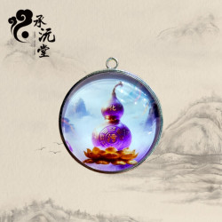 福禄葫芦挂饰鞋柜紫金款