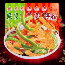 湘满天 湖南特产魔芋贡菜魔芋爽即食香辣酸辣酱腌菜下饭菜年货零食批发