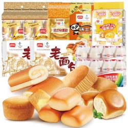 盼盼 拍1发9）经典面包糕点乳酸菌1930g