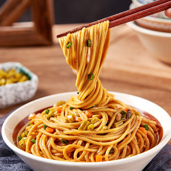 惠滋源 热干面6袋144g/袋无酸豆角劲道武汉热干面方便速食碱水面早餐宵夜