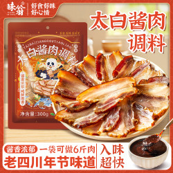 味翁 太白酱肉调料300g烟熏腊肉调料年货腊肠腊肉腊排骨酱肉调味品