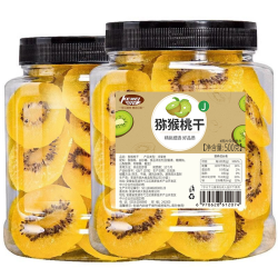 可味 大片奇异果黄金猕猴桃蜜饯果干健康美味休闲零食