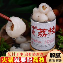 ALL DAY木糖醇/仲夏荔枝罐头300g-540g*4罐去核锁鲜应季甜品清甜