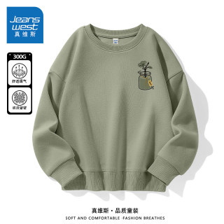 真维斯 童装男童秋装卫衣2026新款儿童休闲圆领上衣男大童春秋长袖
