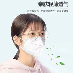一次性五层95防护成人3d立体口罩白色双层一次性口罩