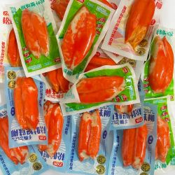 力诚 原味香辣味手撕松叶蟹柳