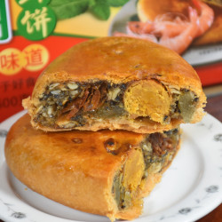 潮汕博美虾饼糕点什錦五仁月饼正宗蛋黄中秋老式手工老字号鹹香餅