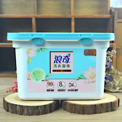 浪奇 洗衣凝珠洁净持久留香洗衣液除菌去渍除螨柔顺浓缩三合一包邮